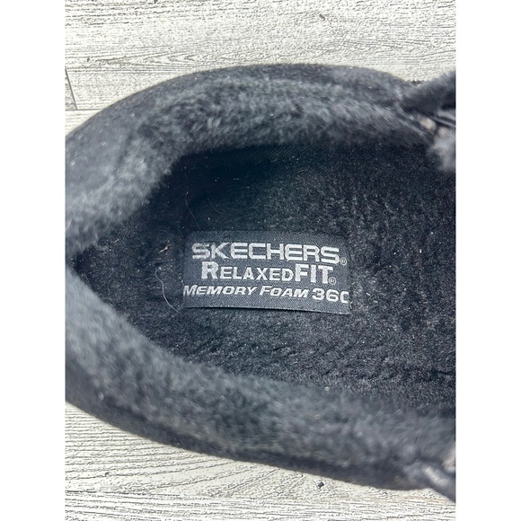 Skechers‎ Mens Relaxed Fit Memory Foam 360 Slip On Shoes Black 66445 Size 10